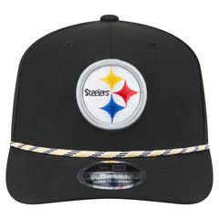 Pittsburgh Steelers New Era Gameday Multi Rope 9SEVENTY Stretch-Snap Hat - Black - NFL