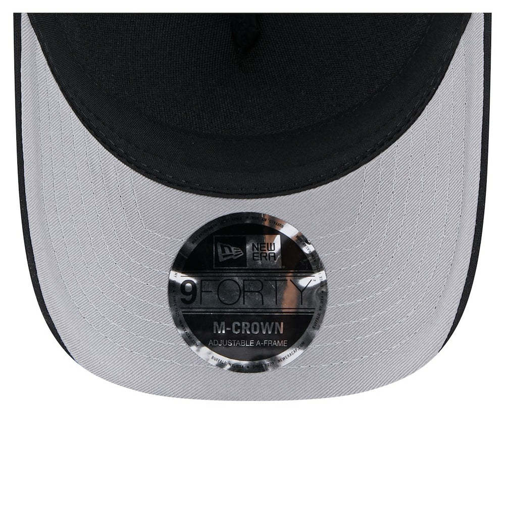 San Francisco 49ers New Era Gradient 9FORTY Adjustable Hat - Black - NFL
