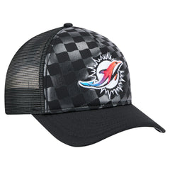 Miami Dolphins New Era Gradient 9FORTY Adjustable Hat - Black - NFL