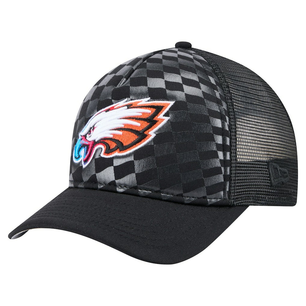 Philadelphia Eagles New Era Gradient 9FORTY Adjustable Hat - Black - NFL
