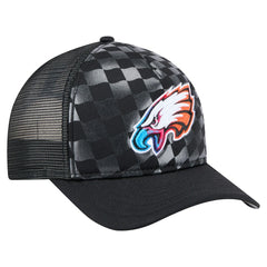Philadelphia Eagles New Era Gradient 9FORTY Adjustable Hat - Black - NFL