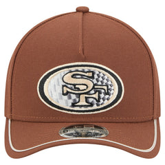 San Francisco 49ers New Era Motorsport 9FORTY Adjustable Hat - Brown - NFL