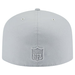 Miami Dolphins New Era Color Pack A-Frame 59FIFTY Fitted Hat - Gray - NFL