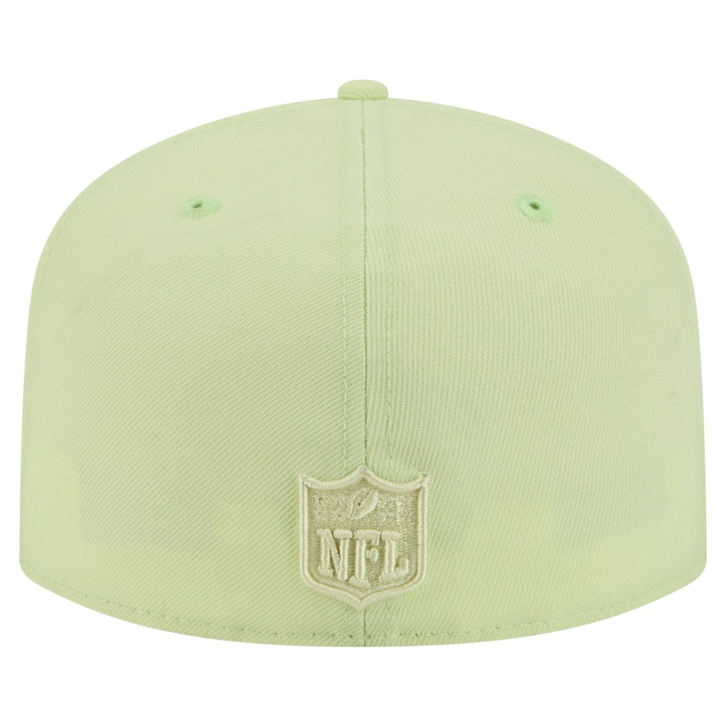 Las Vegas Raiders New Era Color Pack A-Frame 59FIFTY Fitted Hat - Light Green - NFL