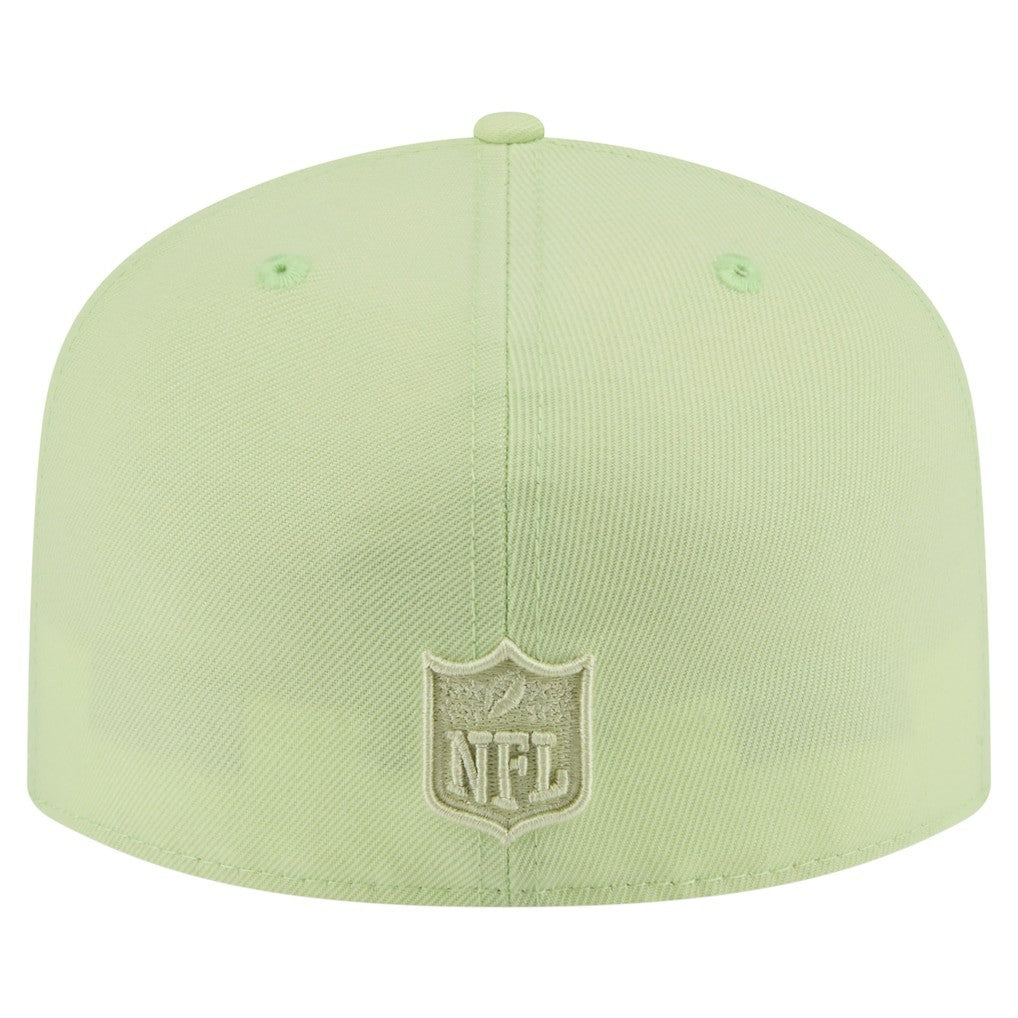 Miami Dolphins New Era Color Pack A-Frame 59FIFTY Fitted Hat - Light Green - NFL