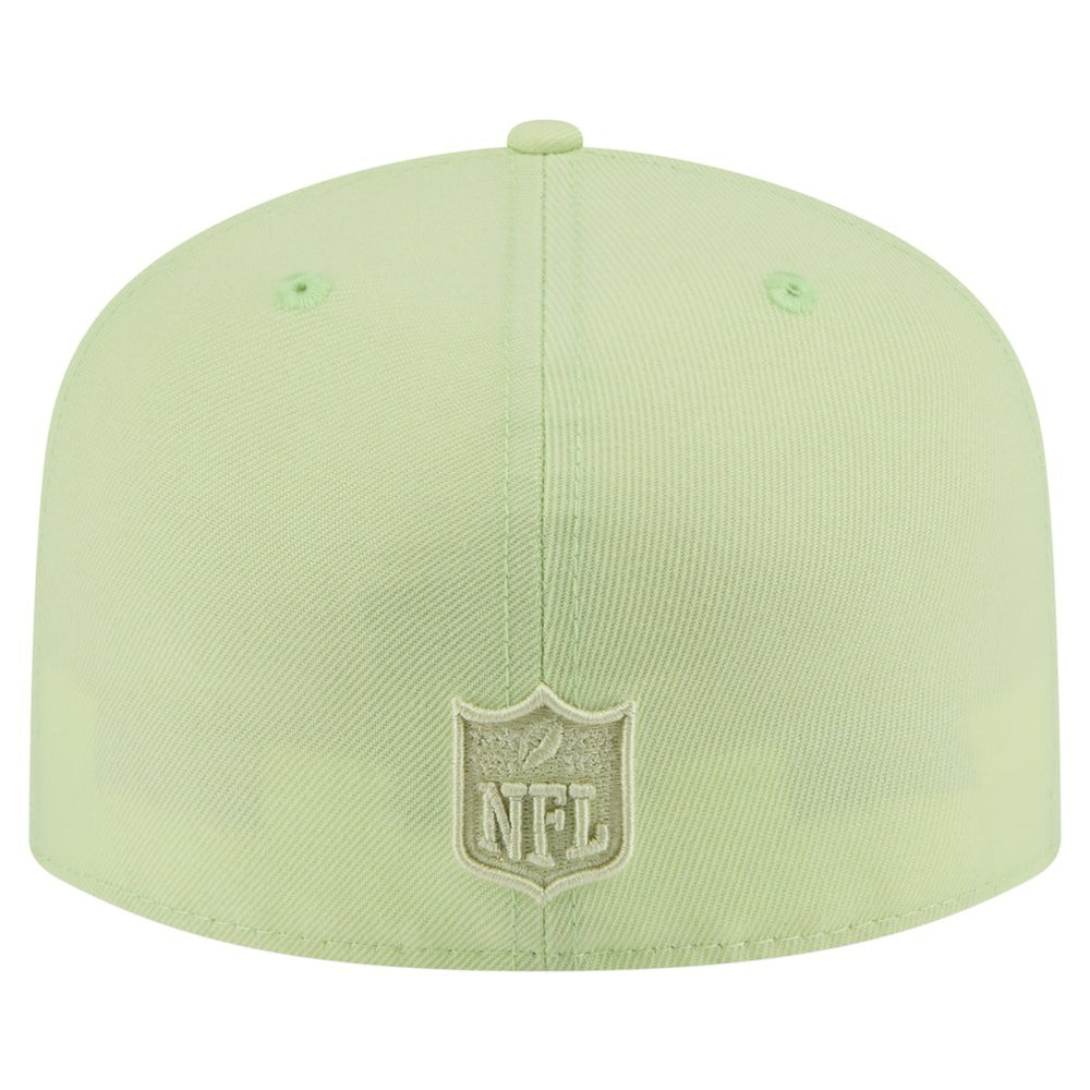 Miami Dolphins New Era Color Pack A-Frame 59FIFTY Fitted Hat - Light Green - NFL