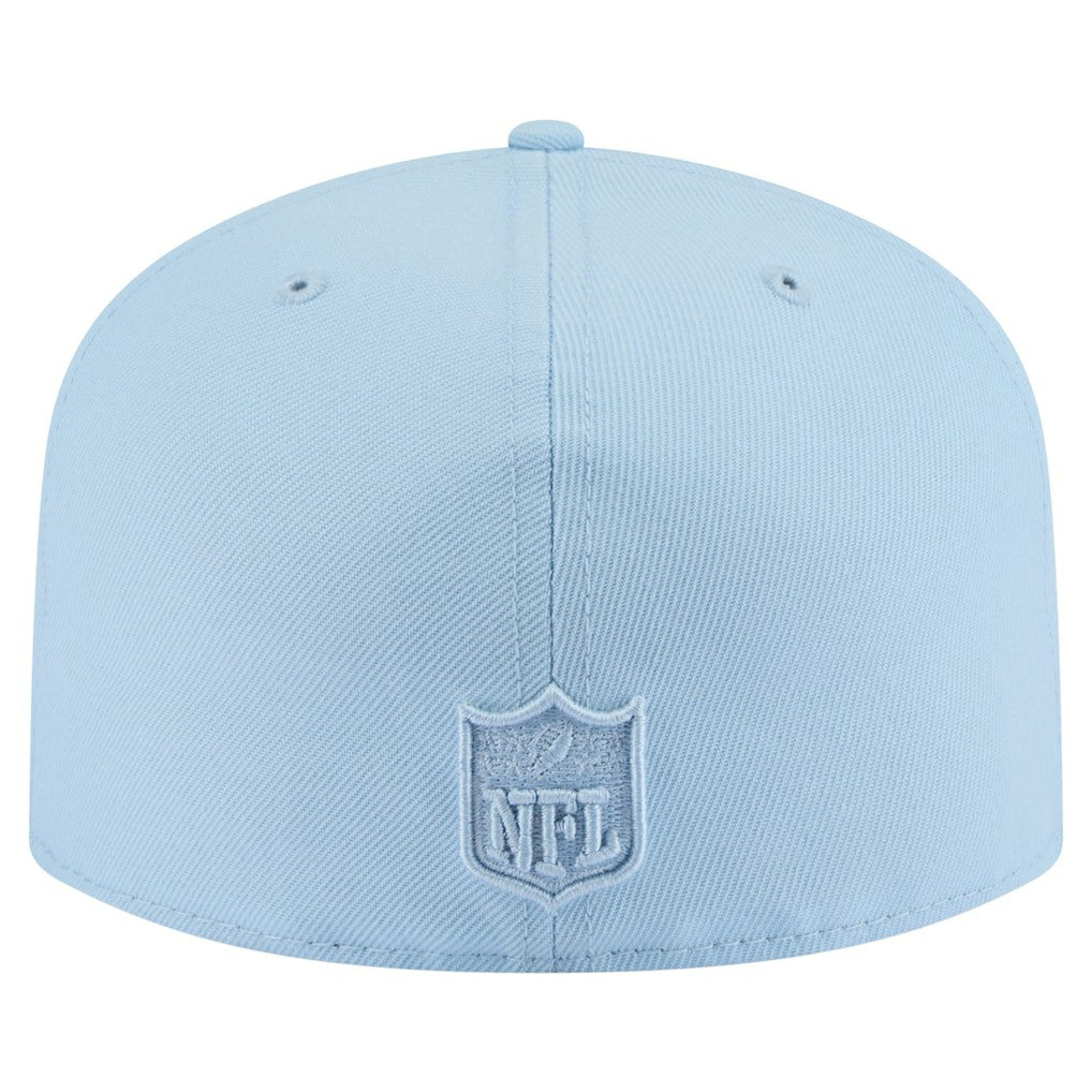 Detroit Lions New Era Color Pack A-Frame 59FIFTY Fitted Hat - Light Blue - NFL