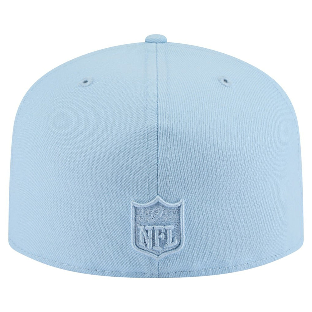 Detroit Lions New Era Color Pack A-Frame 59FIFTY Fitted Hat - Light Blue - NFL