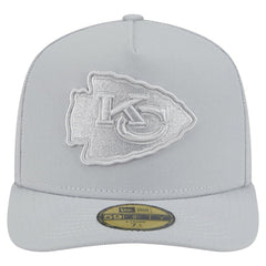 Kansas City Chiefs New Era Color Pack A-Frame 59FIFTY Fitted Hat - Gray - NFL
