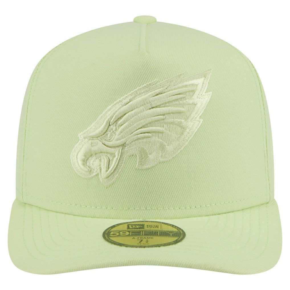 Philadelphia Eagles New Era Color Pack A-Frame 59FIFTY Fitted Hat - Green - NFL
