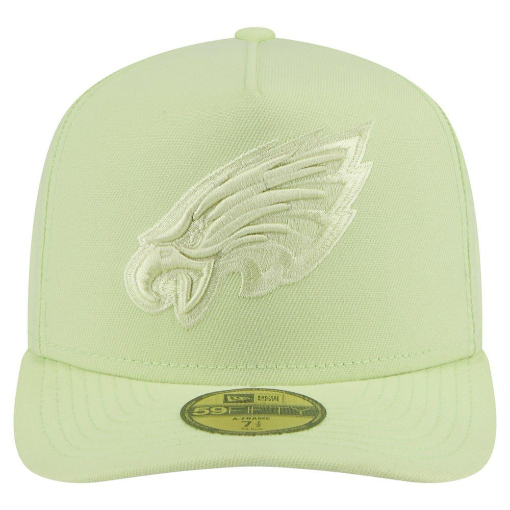 Philadelphia Eagles New Era Color Pack A-Frame 59FIFTY Fitted Hat - Green - NFL