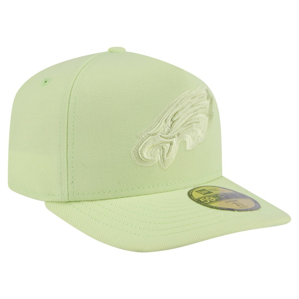 Philadelphia Eagles New Era Color Pack A-Frame 59FIFTY Fitted Hat - Green - NFL