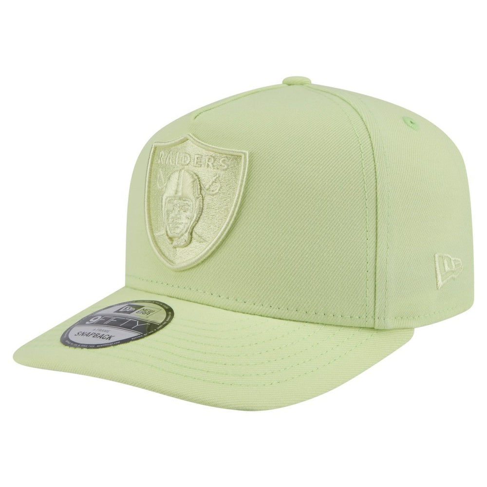 Las Vegas Raiders New Era Color Pack 9FIFTY Snapback Hat - Light Green - NFL