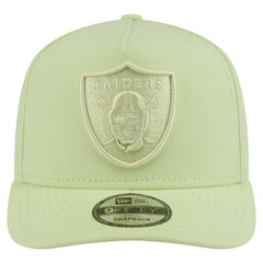 Las Vegas Raiders New Era Color Pack 9FIFTY Snapback Hat - Light Green - NFL