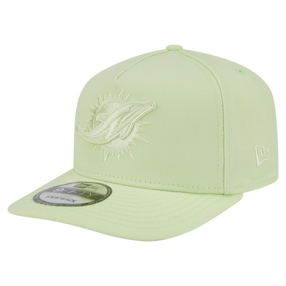 Miami Dolphins New Era Color Pack 9FIFTY Snapback Hat - Light Green - NFL