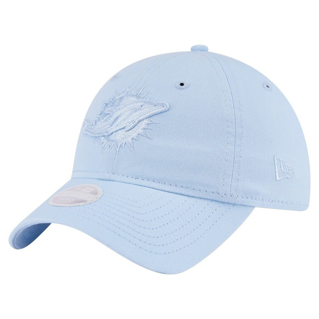 Miami Dolphins New Era Women's Color Pack 9TWENTY Adjustable Hat - Light Blue - NFL