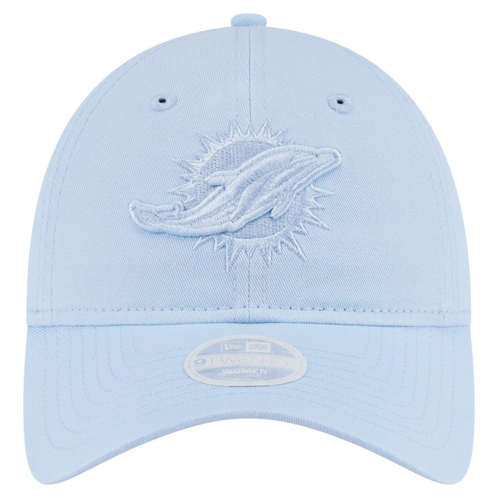Miami Dolphins New Era Women's Color Pack 9TWENTY Adjustable Hat - Light Blue - NFL