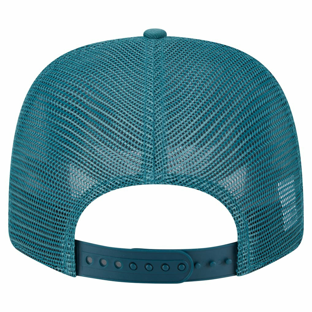 Philadelphia Eagles New Era Main Trucker 9SEVENTY Stretch-Snap Hat - Midnight Green - NFL