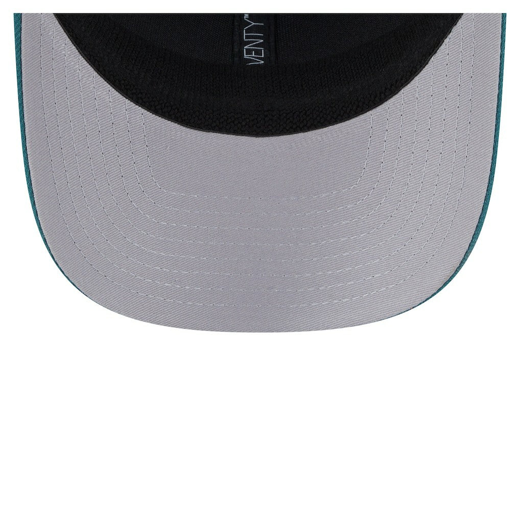 Philadelphia Eagles New Era Main Trucker 9SEVENTY Stretch-Snap Hat - Midnight Green - NFL