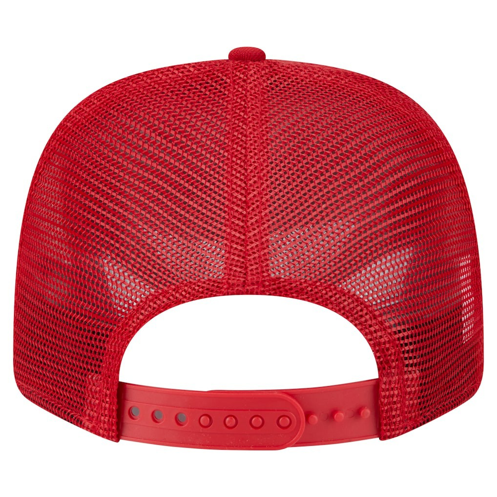 San Francisco 49ers New Era Main Trucker 9SEVENTY Stretch-Snap Hat - Scarlet - NFL