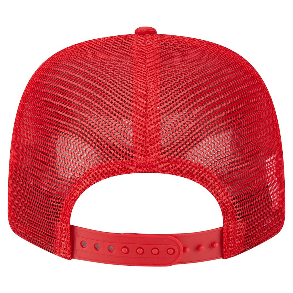 Kansas City Chiefs New Era Main Trucker 9SEVENTY Stretch-Snap Hat - Red - NFL