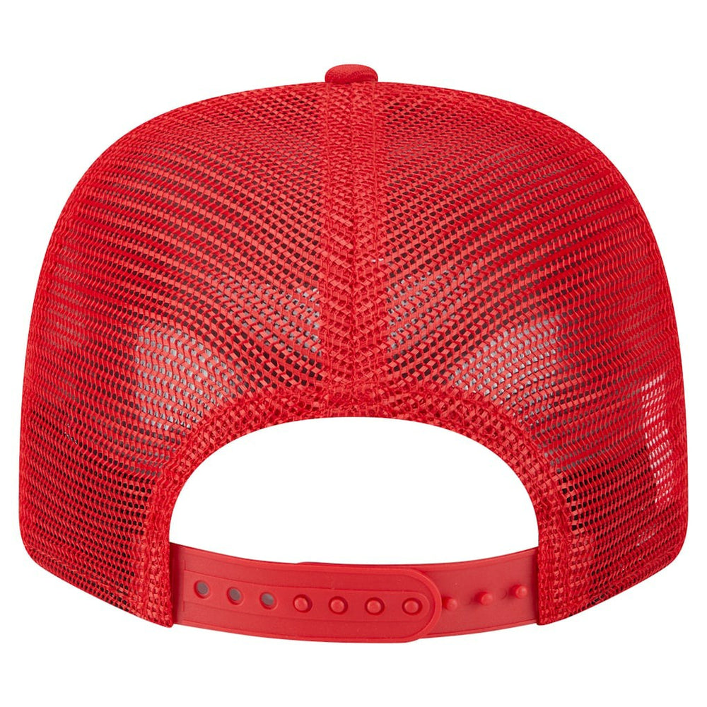 Kansas City Chiefs New Era Main Trucker 9SEVENTY Stretch-Snap Hat - Red - NFL