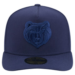 New Era Memphis Grizzlies Colorpack A-Frame Pinch Front 59FIFTY Fitted Hat Navy