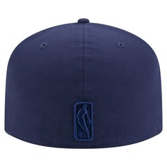 New Era Memphis Grizzlies Colorpack A-Frame Pinch Front 59FIFTY Fitted Hat Navy