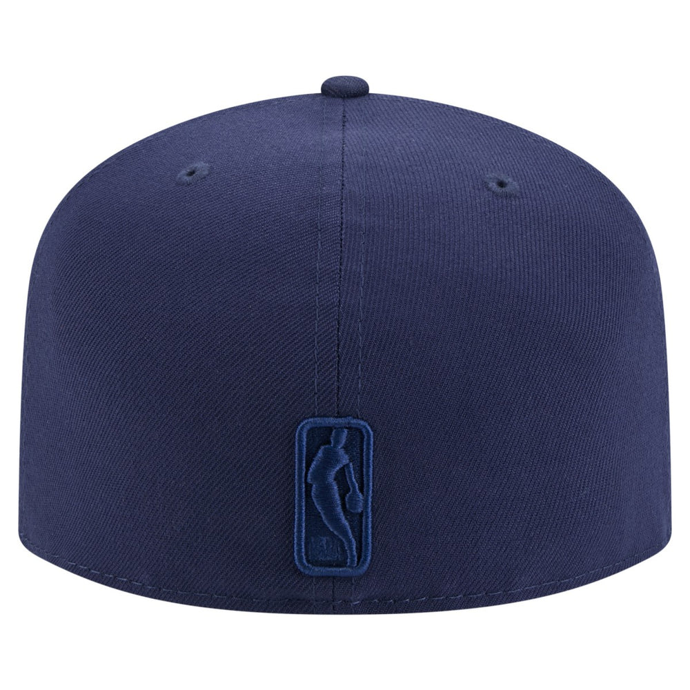 New Era Milwaukee Bucks Colorpack A-Frame Pinch Front 59FIFTY Fitted Hat Navy