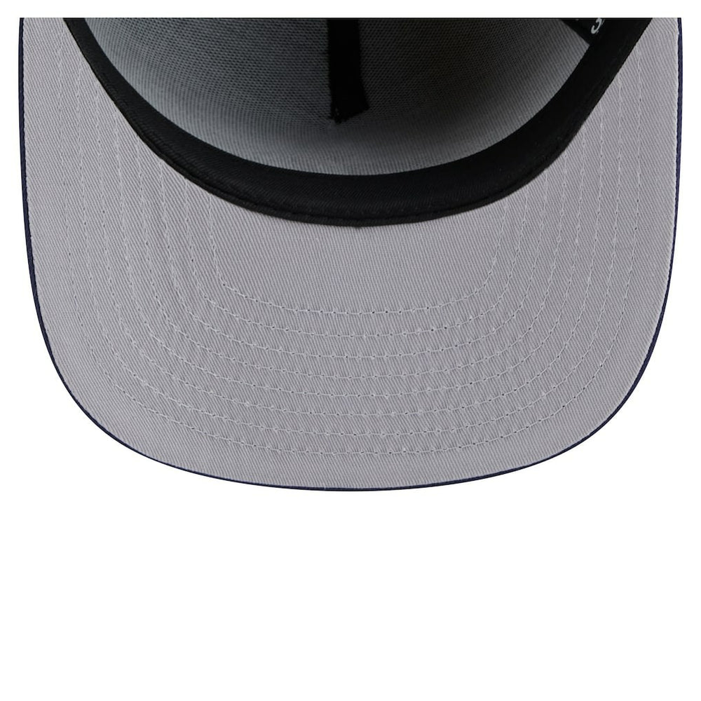 New Era Philadelphia 76ers Colorpack A-Frame Pinch Front 59FIFTY Fitted Hat Navy