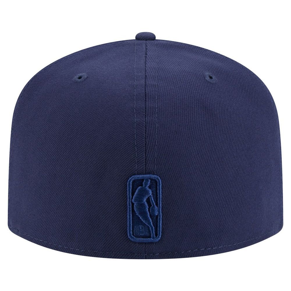 New Era Boston Celtics Colorpack A-Frame Pinch Front 59FIFTY Fitted Hat Navy