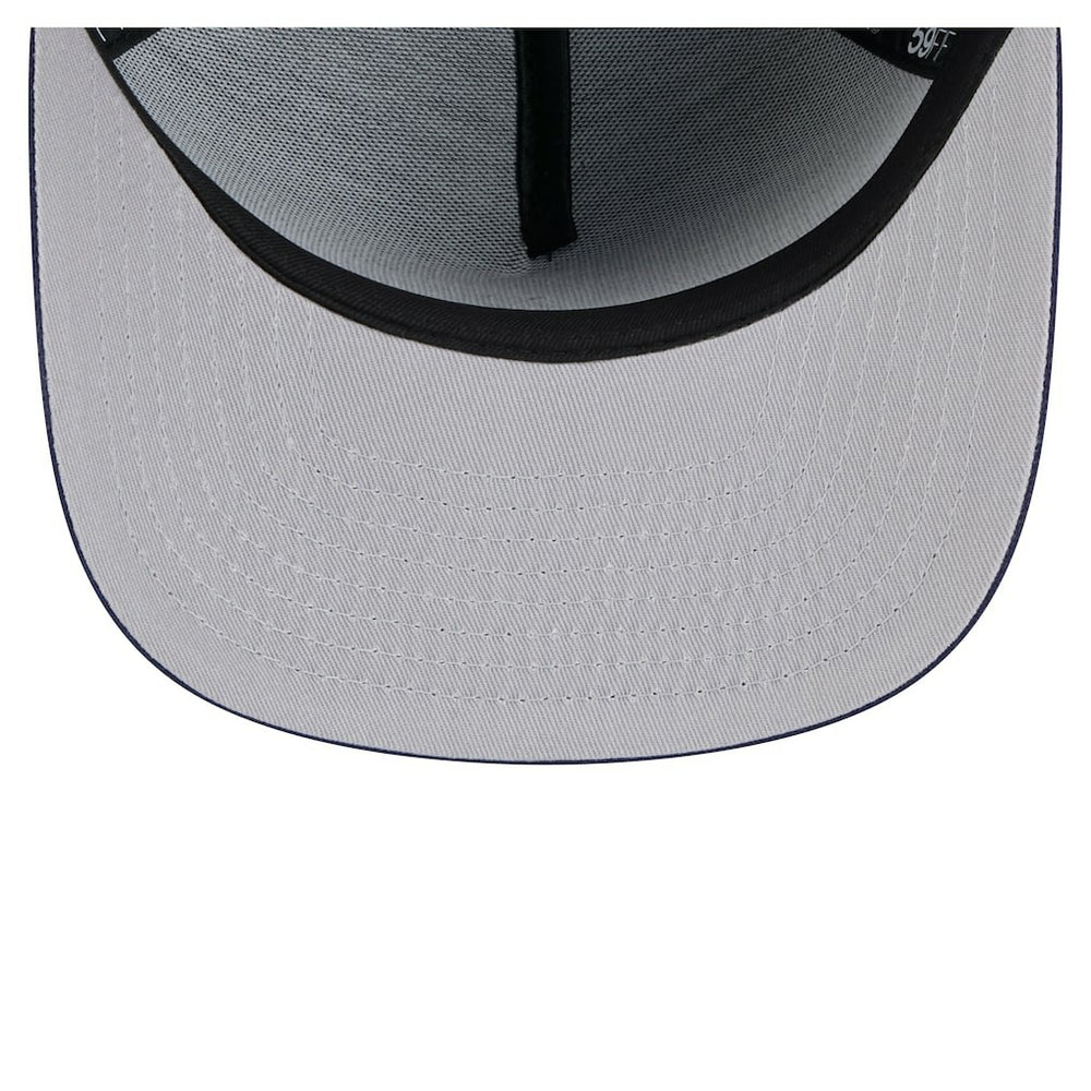 New Era Boston Celtics Colorpack A-Frame Pinch Front 59FIFTY Fitted Hat Navy