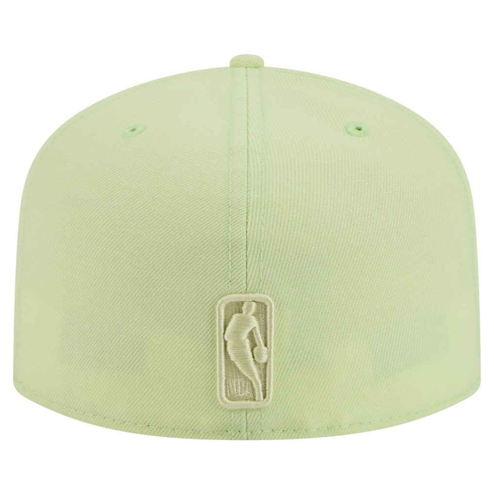 New Era Boston Celtics Colorpack A-Frame Pinch Front 59FIFTY Fitted Hat Green
