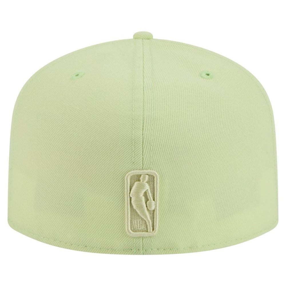 New Era Boston Celtics Colorpack A-Frame Pinch Front 59FIFTY Fitted Hat Green