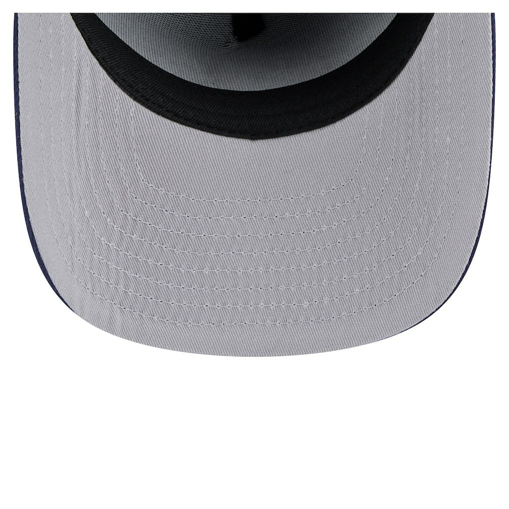 New Era Dallas Mavericks Colorpack A-Frame Pinch Front 59FIFTY Fitted Hat Navy
