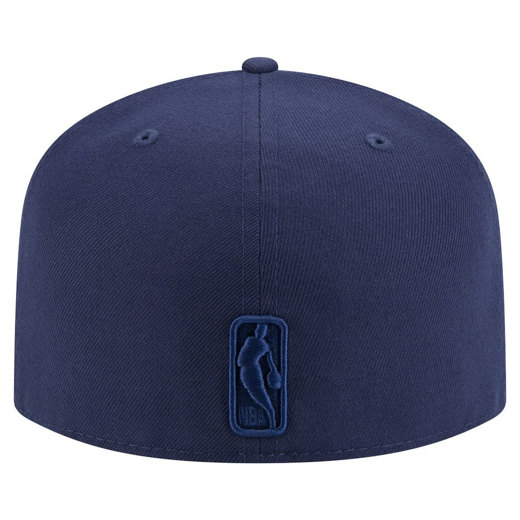 New Era Chicago Bulls Colorpack A-Frame Pinch Front 59FIFTY Fitted Hat Navy