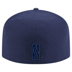 New Era Chicago Bulls Colorpack A-Frame Pinch Front 59FIFTY Fitted Hat Navy