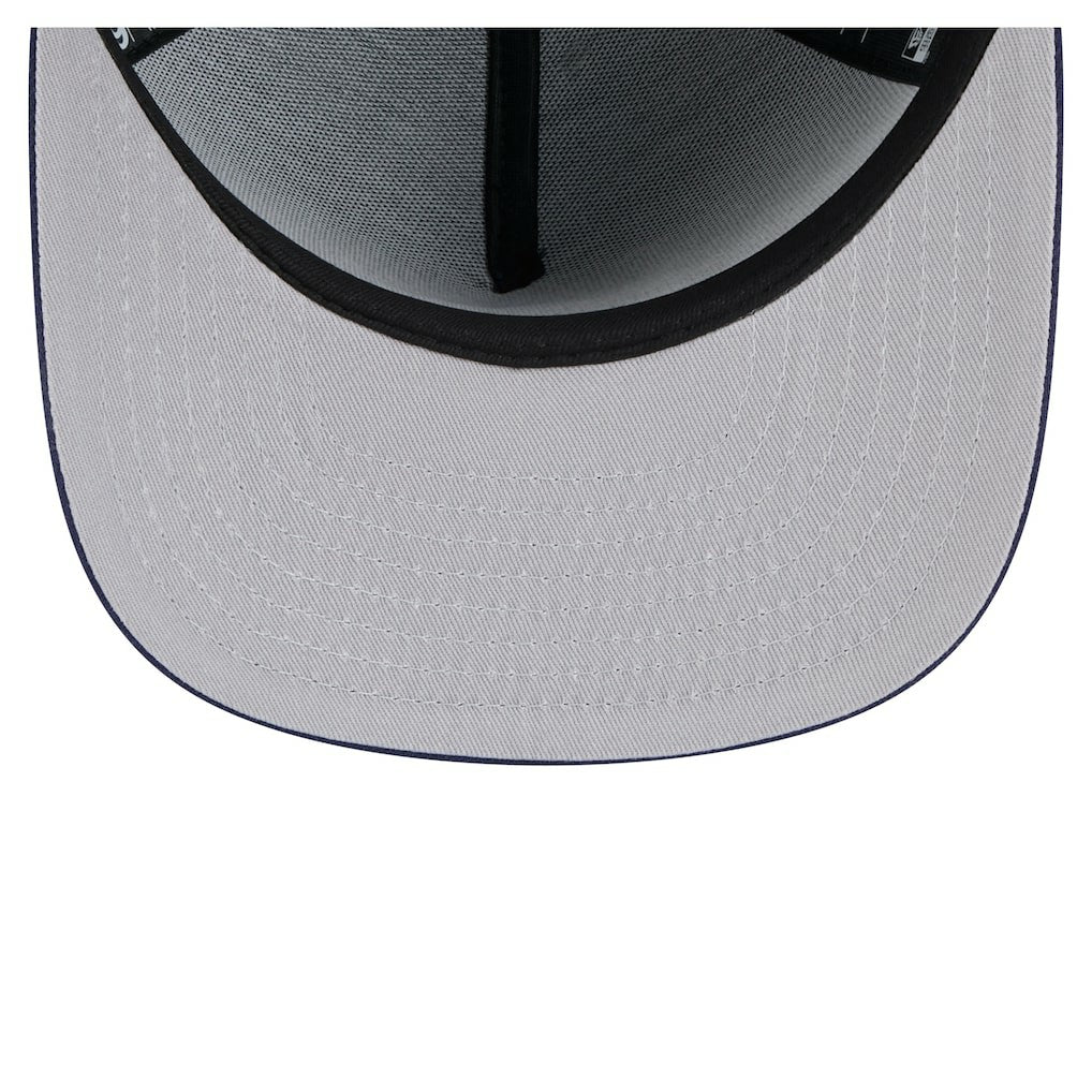 New Era Chicago Bulls Colorpack A-Frame Pinch Front 59FIFTY Fitted Hat Navy