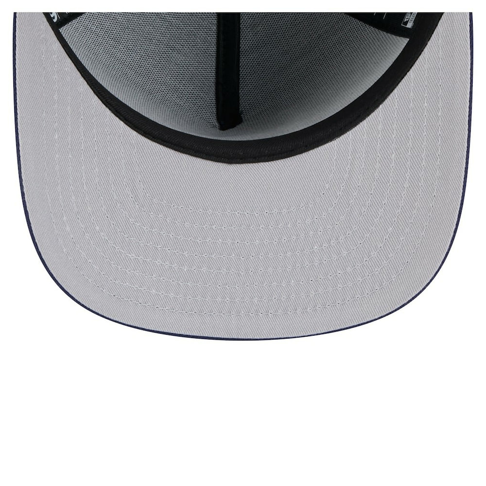 New Era Chicago Bulls Colorpack A-Frame Pinch Front 59FIFTY Fitted Hat Navy