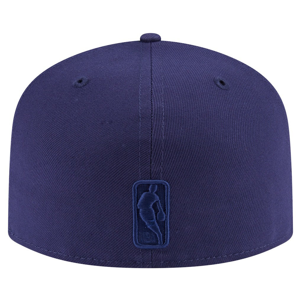 New Era Golden State Warriors Colorpack A-Frame Pinch Front 59FIFTY Fitted Hat Navy