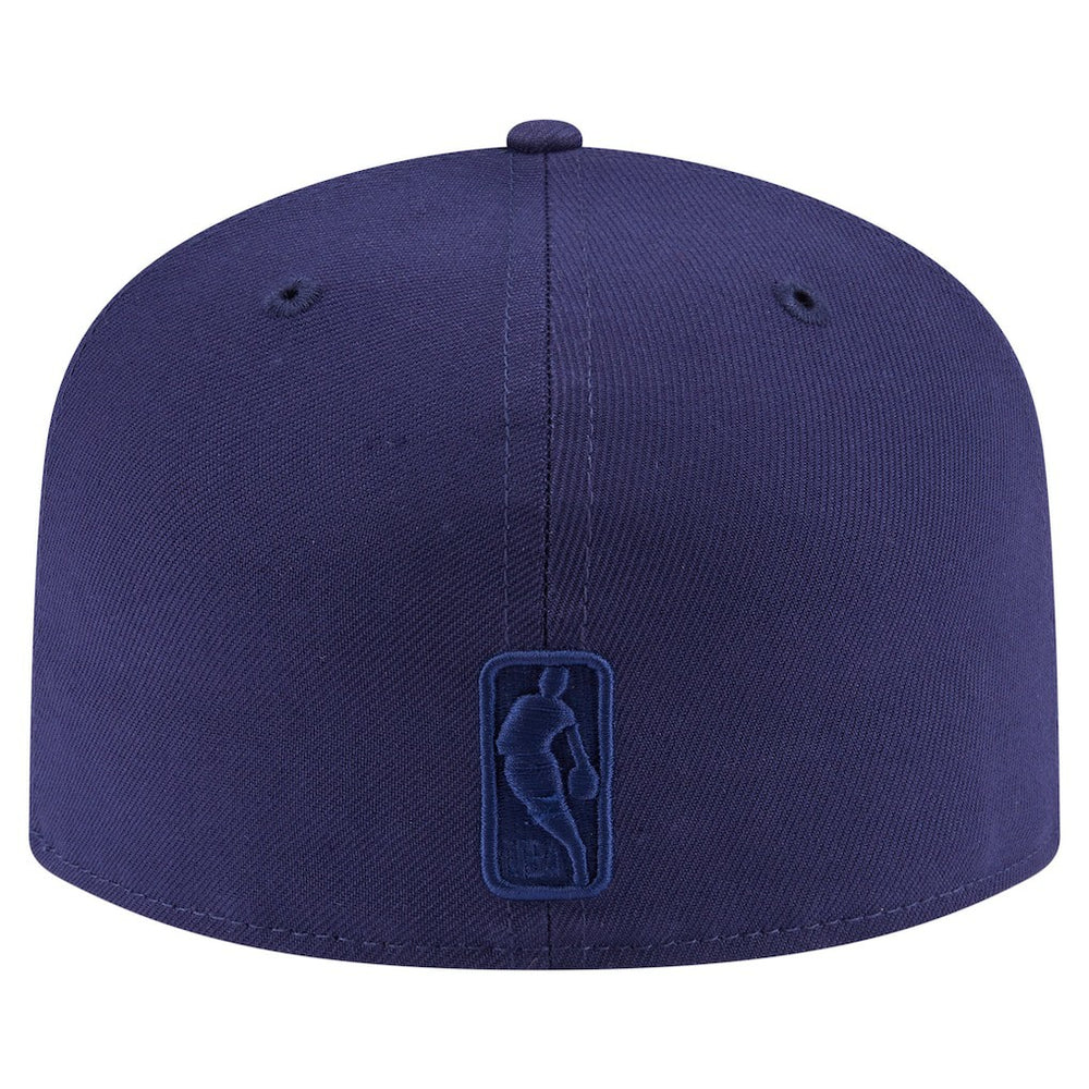 New Era Golden State Warriors Colorpack A-Frame Pinch Front 59FIFTY Fitted Hat Navy