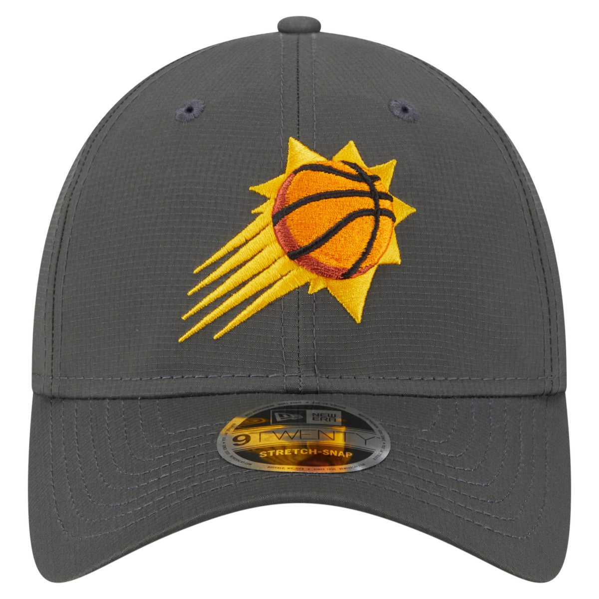 New Era Phoenix Suns Active Ripstop 9TWENTY Adjustable Hat Charcoal