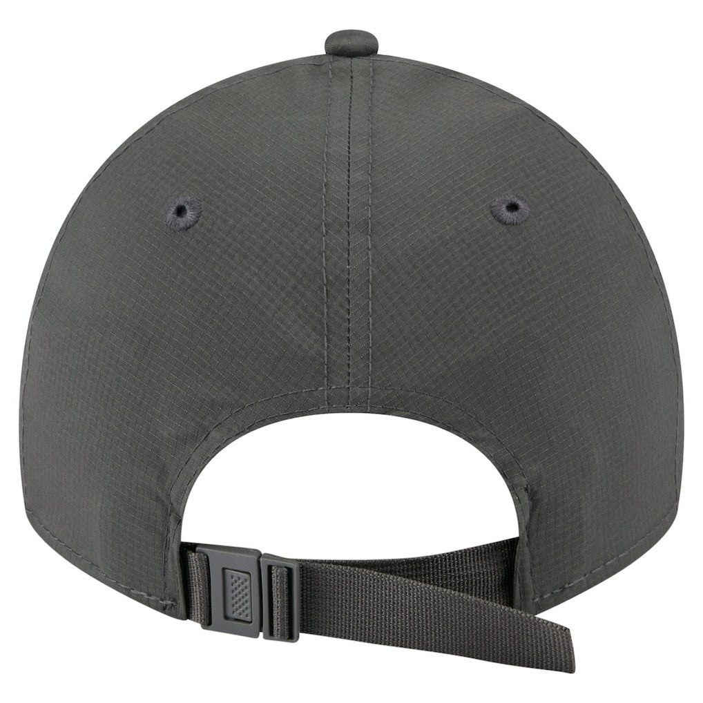 New Era Chicago Bulls Active Ripstop 9TWENTY Adjustable Hat Charcoal