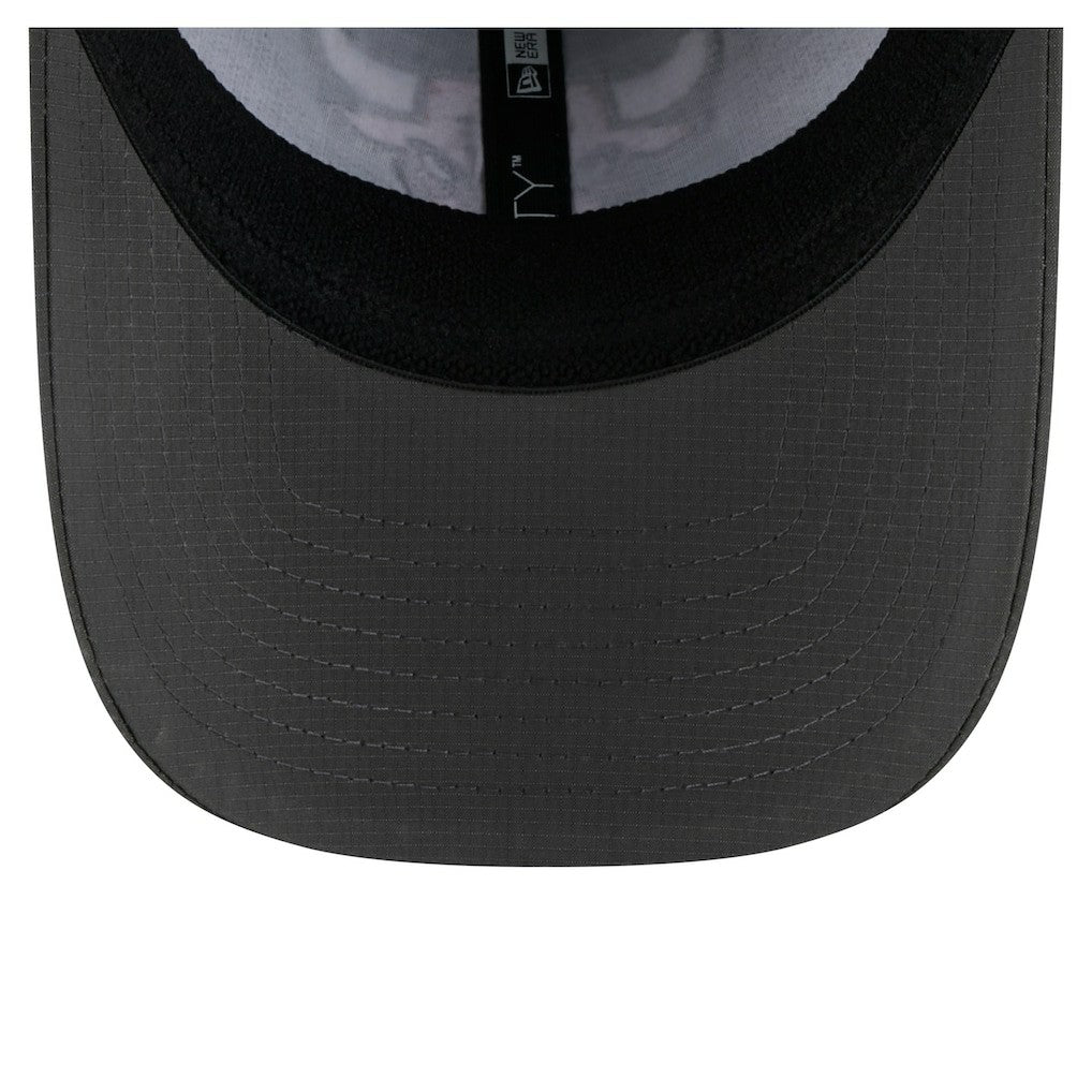 New Era Chicago Bulls Active Ripstop 9TWENTY Adjustable Hat Charcoal