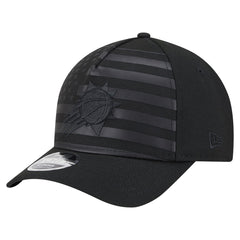 New Era Phoenix Suns Game Day Flag A-Frame 9FORTY Adjustable Hat Black