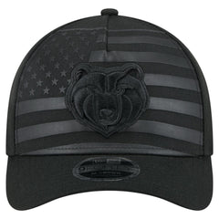 New Era Memphis Grizzlies Game Day Flag A-Frame 9FORTY Adjustable Hat Black