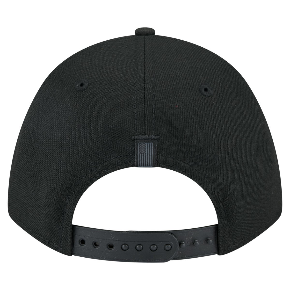 New Era Miami Heat Game Day Flag A-Frame 9FORTY Adjustable Hat Black