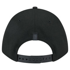 New Era Miami Heat Game Day Flag A-Frame 9FORTY Adjustable Hat Black