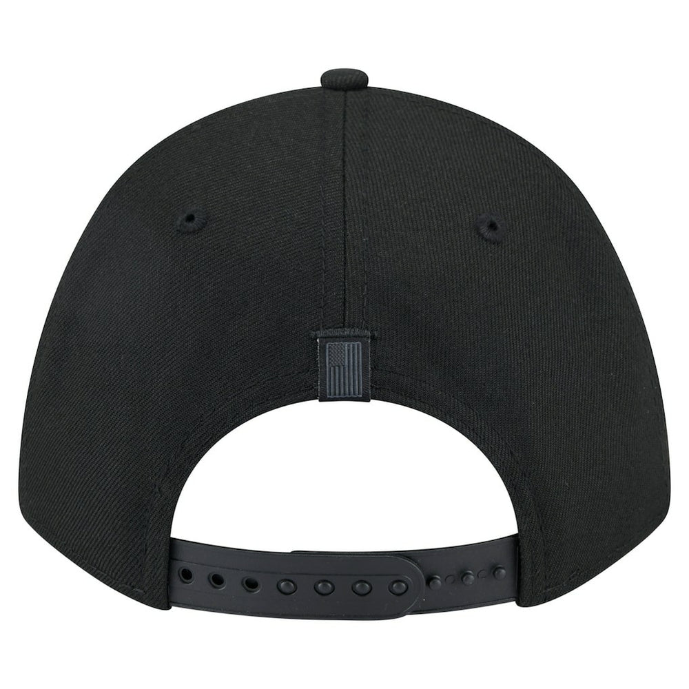 New Era Brooklyn Nets Game Day Flag A-Frame 9FORTY Adjustable Hat Black