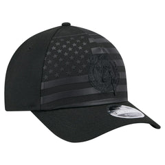 New Era Boston Celtics Game Day Flag A-Frame 9FORTY Adjustable Hat Black